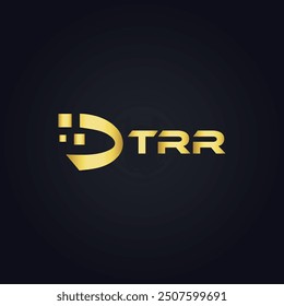 TRR logo. T R R design. White TRR letter. TRR, T R R letter logo design.