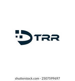 TRR logo. T R R design. White TRR letter. TRR, T R R letter logo design.