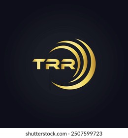 TRR logo. T R R design. White TRR letter. TRR, T R R letter logo design.