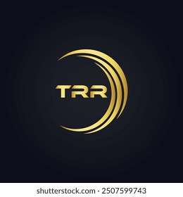 TRR logo. T R R design. White TRR letter. TRR, T R R letter logo design.