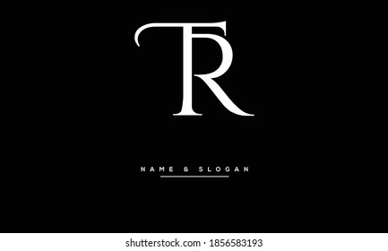 TR,RT ,T ,R  Abstract Letters Logo Monogram