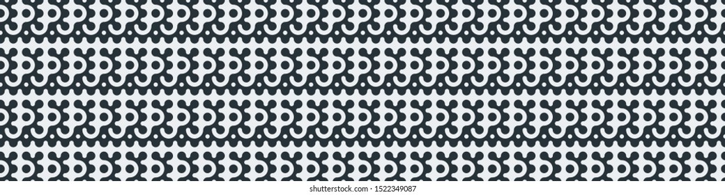 Truchet Generated Motif Pattern Generative Tile Art background illustration