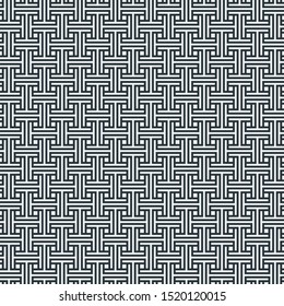 Truchet Motif Pattern Generative Tile Art background illustration