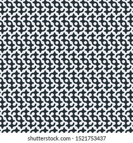 Truchet Motif Pattern Generative Tile Art background illustration