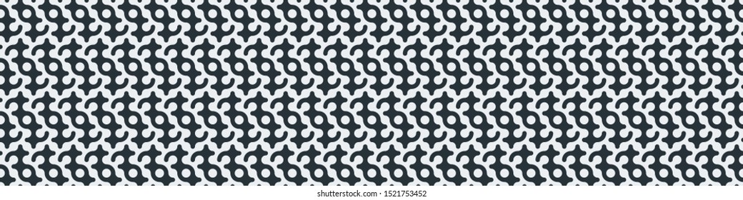 Truchet Motif Pattern Generative Tile Art background illustration