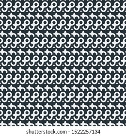 Truchet Motif Pattern Generative Tile Art background illustration