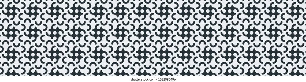 Truchet Motif Pattern Generative Tile Art background illustration