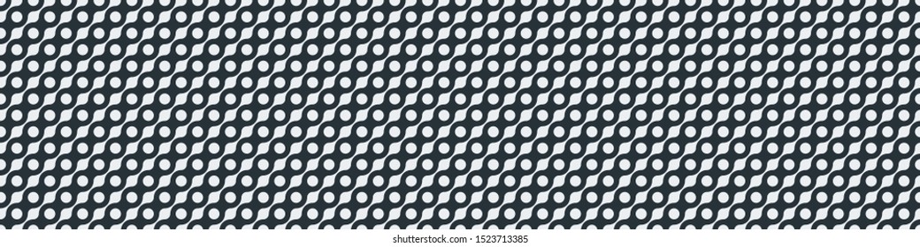 Truchet Motif Pattern Generative Tile Art background illustration