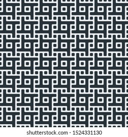 Truchet Motif Pattern Generative Tile Art background illustration