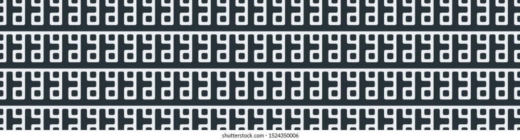 Truchet Motif Pattern Generative Tile Art background illustration