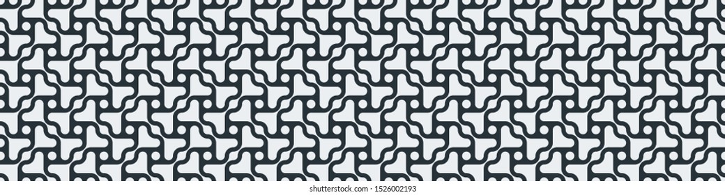 Truchet Motif Pattern Generative Tile Art background illustration
