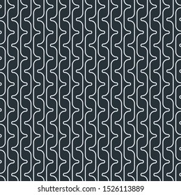 Truchet Motif Pattern Generative Tile Art background illustration