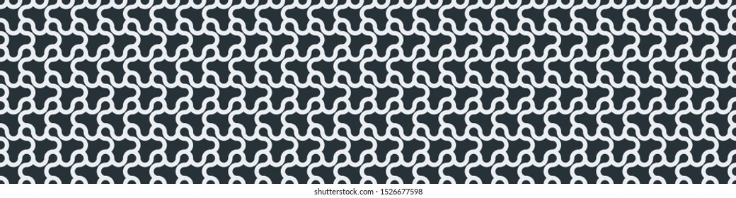 Truchet Motif Pattern Generative Tile Art background illustration