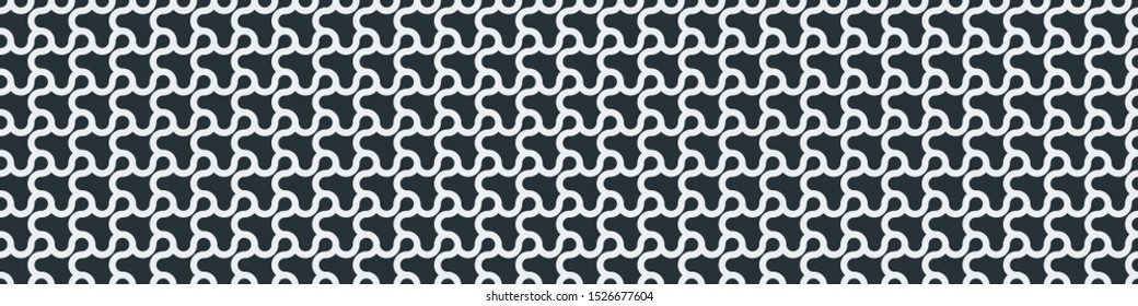 Truchet Motif Pattern Generative Tile Art background illustration