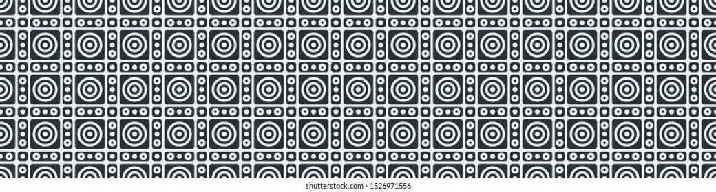 Truchet Motif Pattern Generative Tile Art background illustration