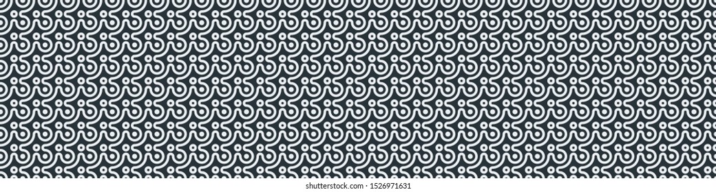 Truchet Motif Pattern Generative Tile Art background illustration