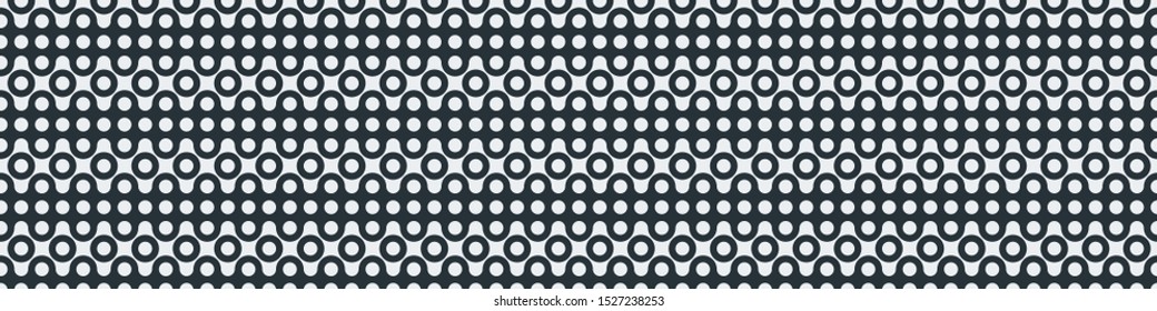 Truchet Motif Pattern Generative Tile Art background illustration