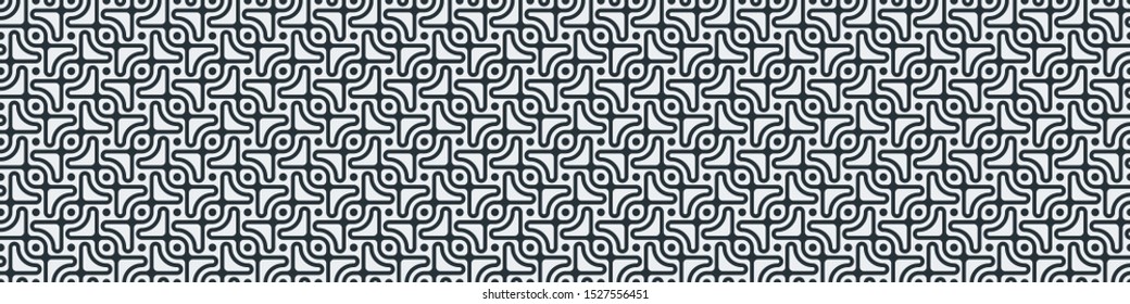 Truchet Motif Pattern Generative Tile Art background illustration