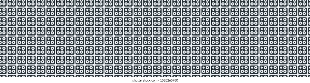 Truchet Motif Pattern Generative Tile Art background illustration