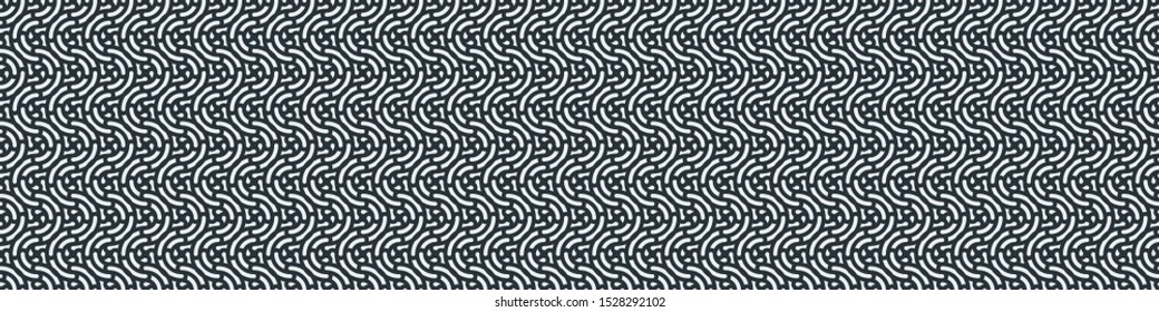 Truchet Motif Pattern Generative Tile Art background illustration