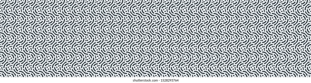 Truchet Motif Pattern Generative Tile Art background illustration