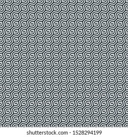 Truchet Motif Pattern Generative Tile Art background illustration