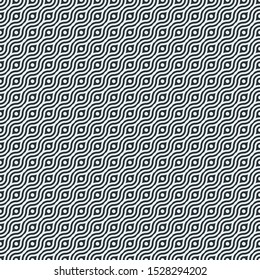 Truchet Motif Pattern Generative Tile Art background illustration