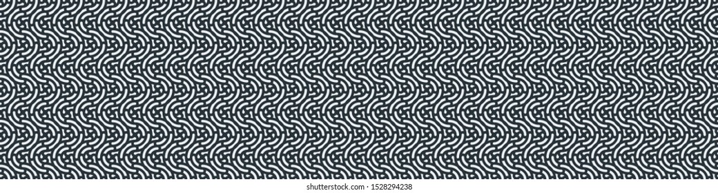 Truchet Motif Pattern Generative Tile Art background illustration
