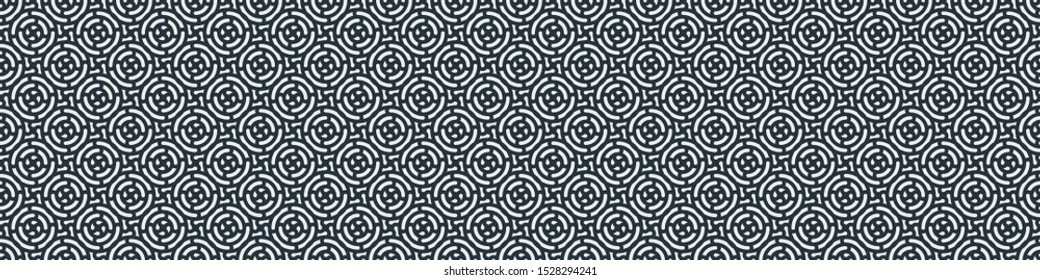 Truchet Motif Pattern Generative Tile Art background illustration