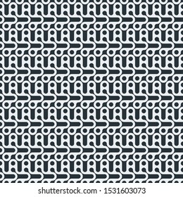 Truchet Motif Pattern Generative Tile Art background illustration