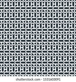 Truchet Motif Pattern Generative Tile Art background illustration