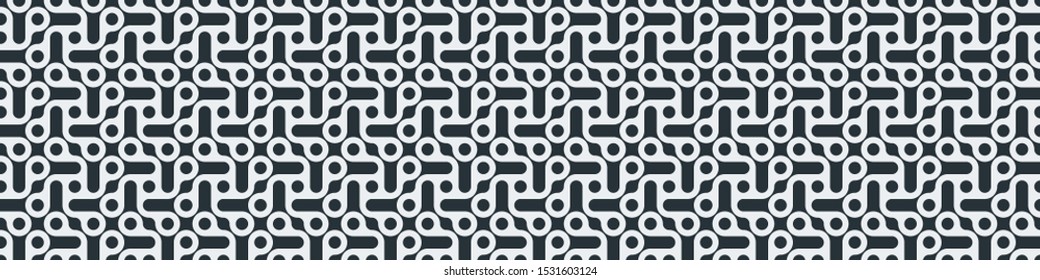 Truchet Motif Pattern Generative Tile Art background illustration