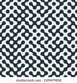 Truchet Random Pattern Generative Tile Art background illustration