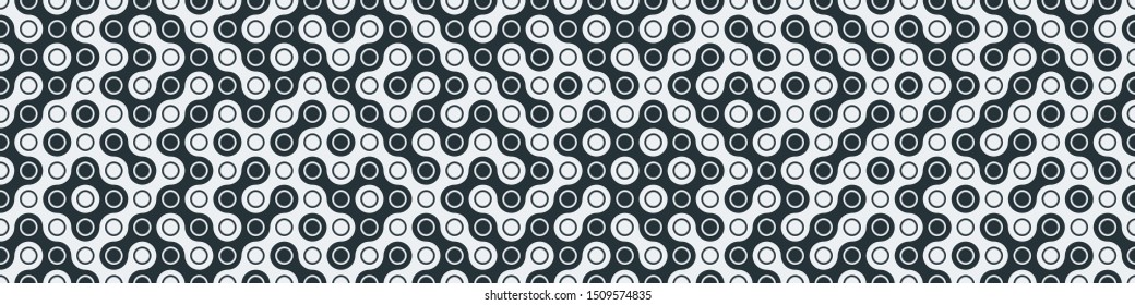 Truchet Random Pattern Generative Tile Art background illustration