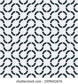 Truchet Random Pattern Generative Tile Art background illustration