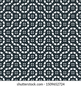 Truchet Random Pattern Generative Tile Art background illustration
