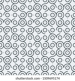 Truchet Random Pattern Generative Tile Art background illustration
