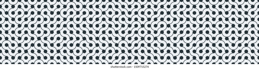 Truchet Random Pattern Generative Tile Art background illustration