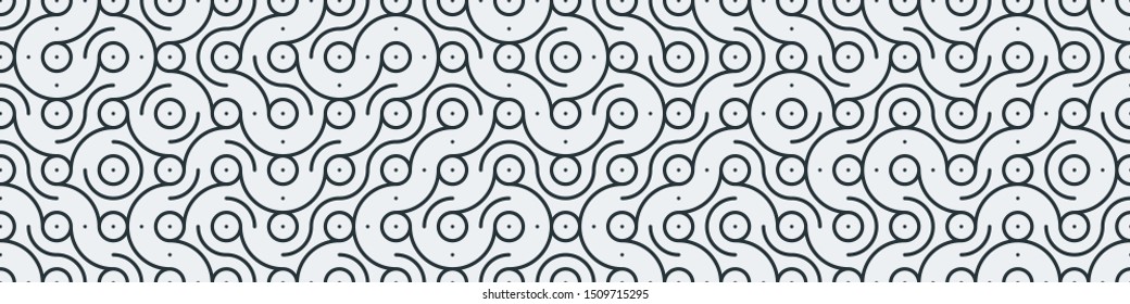 Truchet Random Pattern Generative Tile Art background illustration