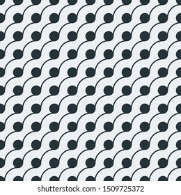 Truchet Random Pattern Generative Tile Art background illustration