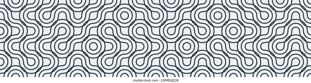 Truchet Random Pattern Generative Tile Art background illustration