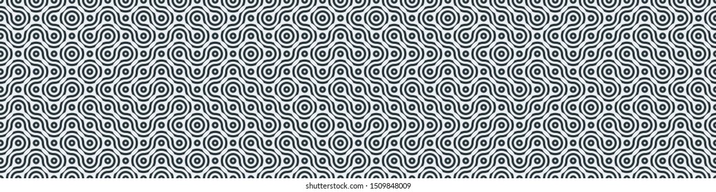 Truchet Random Pattern Generative Tile Art background illustration