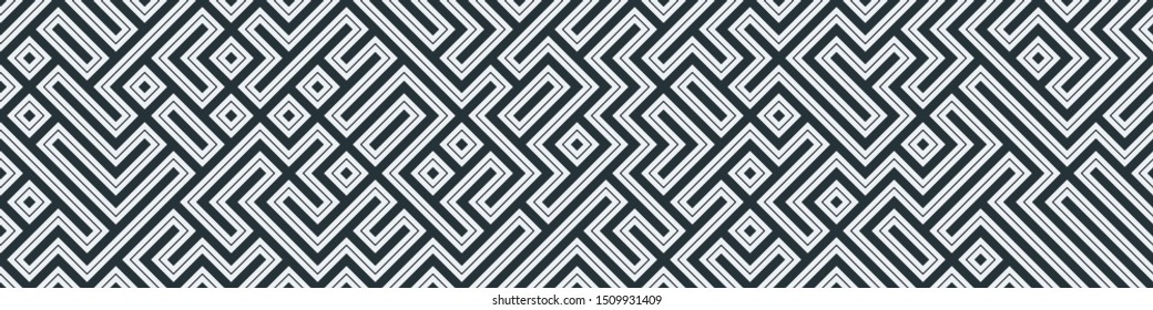 Truchet Random Pattern Generative Tile Art background illustration