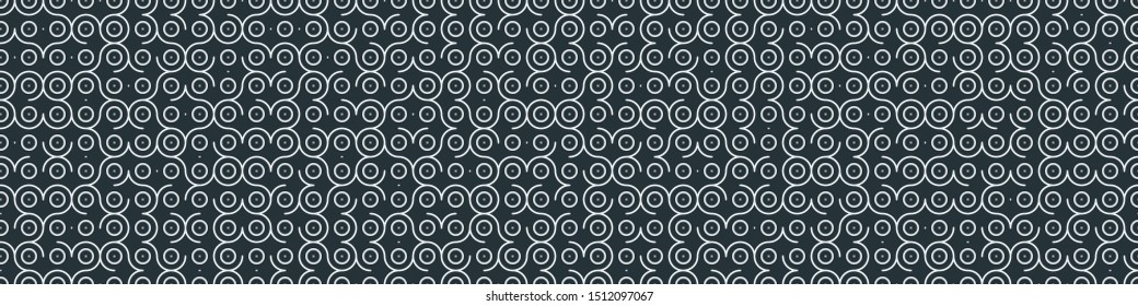 Truchet Random Pattern Generative Tile Art background illustration