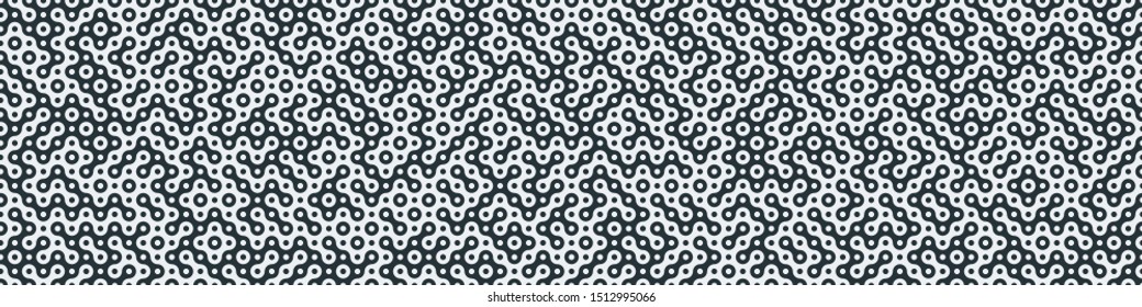 Truchet Random Pattern Generative Tile Art background illustration