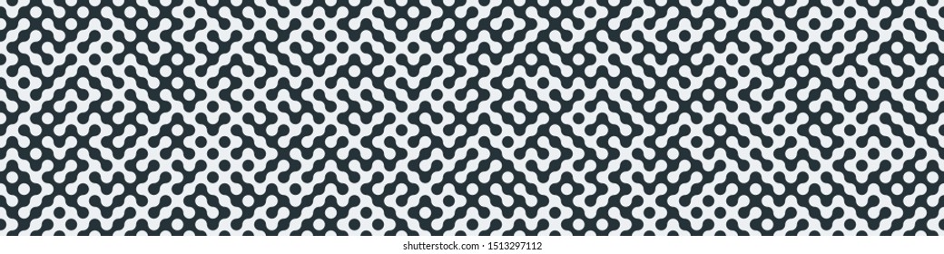 Truchet Random Pattern Generative Tile Art background illustration