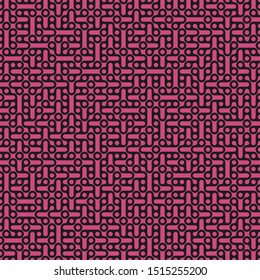 Truchet Random Pattern Generative Tile Art background illustration