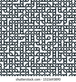 Truchet Random Pattern Generative Tile Art background illustration