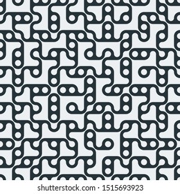 Truchet Random Pattern Generative Tile Art background illustration