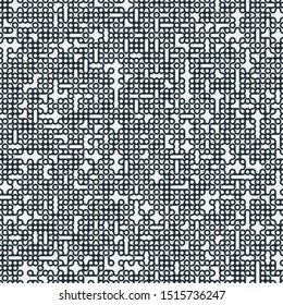 Truchet Random Pattern Generative Tile Art background illustration